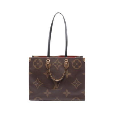 Brown Canvas Louis Vuitton Onthego