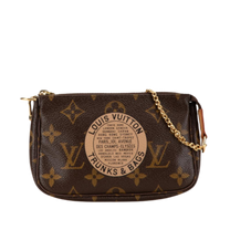 Thumbnail of Brown Canvas Louis Vuitton Pochette Accessoires - Image 1