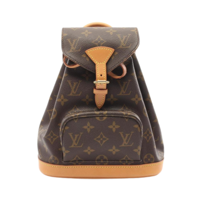 Vintage Brown Canvas Louis Vuitton Montsouris