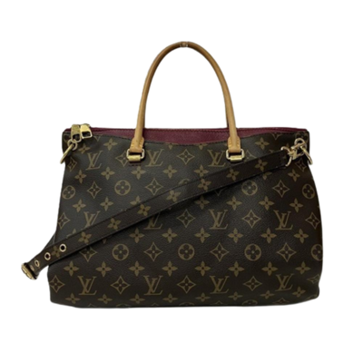 Vintage Brown Canvas Louis Vuitton Pallas