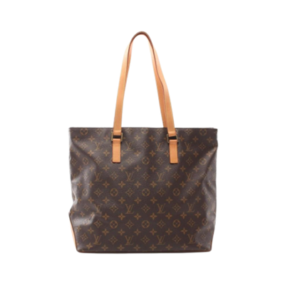 Pre-Owned Brown Canvas Louis Vuitton Tote
