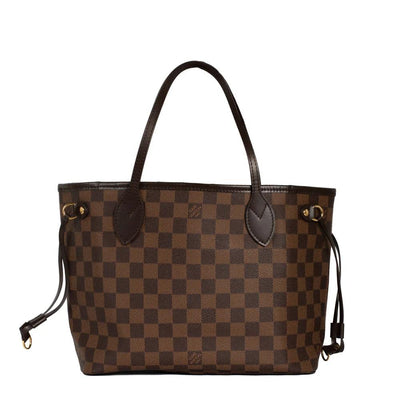 Pre-Owned Brown Canvas Louis Vuitton Neverfull
