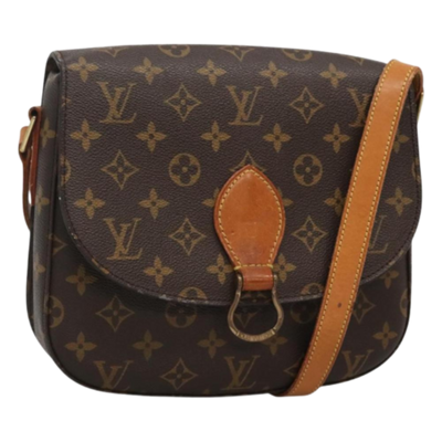 Vintage Brown Canvas Louis Vuitton Saint Cloud