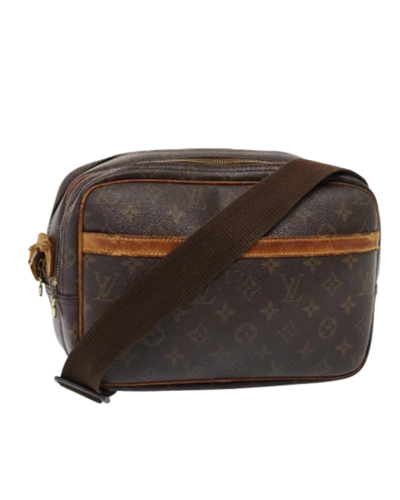 Vintage Brown Canvas Louis Vuitton Shoulder Bags