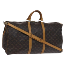 Thumbnail of Vintage Brown Canvas Louis Vuitton Keepall - Image 1