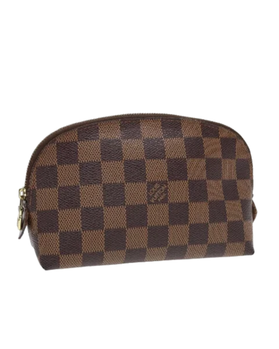 Brown Canvas Louis Vuitton Pouch