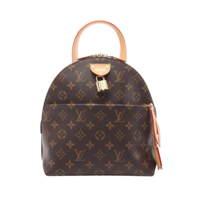 Pre-Owned Brown Canvas Louis Vuitton Backpack