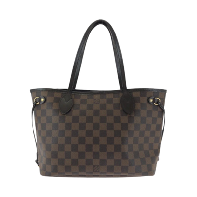 Pre-Owned Brown Canvas Louis Vuitton Neverfull