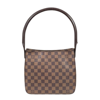 Thumbnail of Brown Canvas Louis Vuitton Looping - Image 1