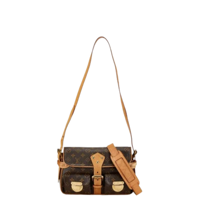 Vintage Brown Canvas Louis Vuitton Hudson