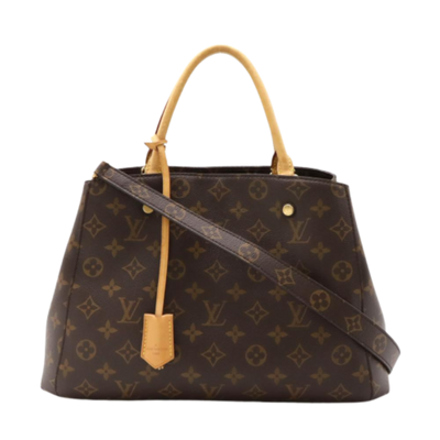 Brown Canvas Louis Vuitton Montaigne