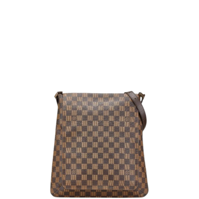 Pre-Owned Brown Canvas Louis Vuitton Musette Salsa