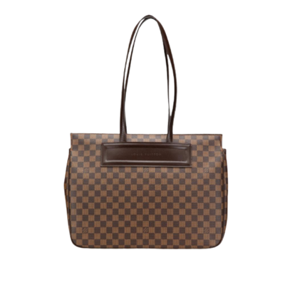 Pre-Owned Brown Canvas Louis Vuitton Parioli
