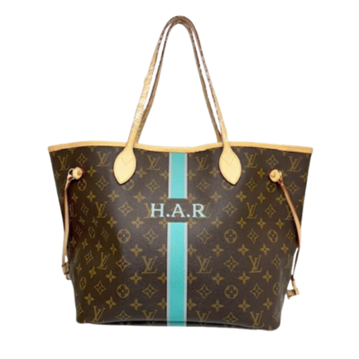 Vintage Brown Canvas Louis Vuitton Neverfull