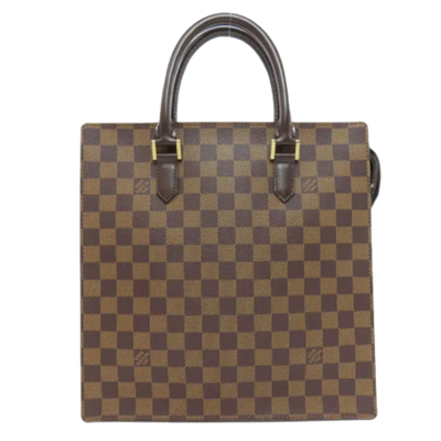 Brown Canvas Louis Vuitton Sac Plat