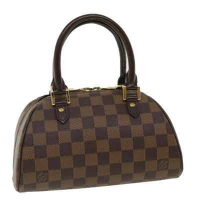 Vintage Brown Canvas Louis Vuitton Handbag