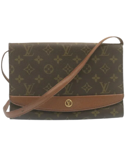 Vintage Brown Canvas Louis Vuitton Shoulder Bags