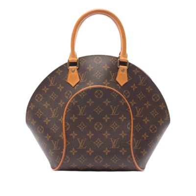 Pre-Owned Brown Canvas Louis Vuitton Ellipse