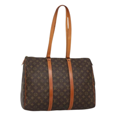 Pre-Owned Brown Canvas Louis Vuitton Flanerie