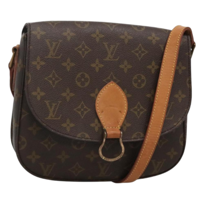 Vintage Brown Canvas Louis Vuitton Saint Cloud