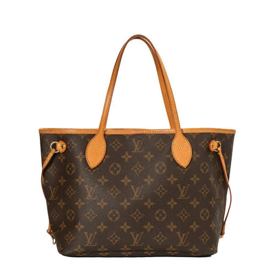 Pre-Owned Brown Canvas Louis Vuitton Neverfull