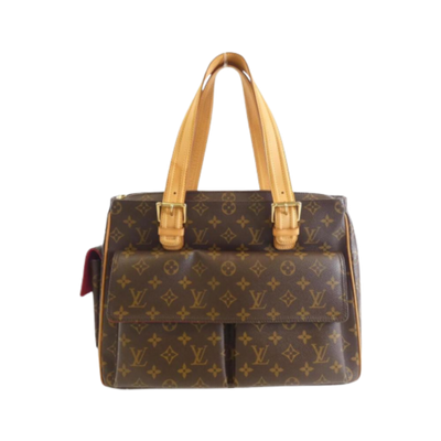 Pre-Owned Brown Canvas Louis Vuitton Cite