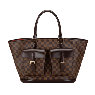 Brown Canvas Louis Vuitton Manosque