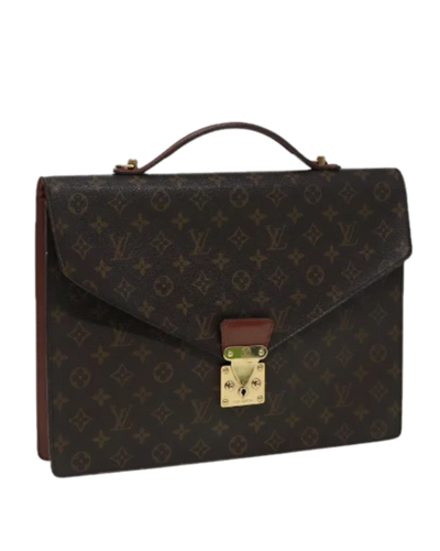 Brown Canvas Louis Vuitton Handbag