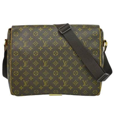 Vintage Brown Canvas Louis Vuitton Abbesses