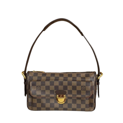 Vintage Brown Canvas Louis Vuitton Handbag