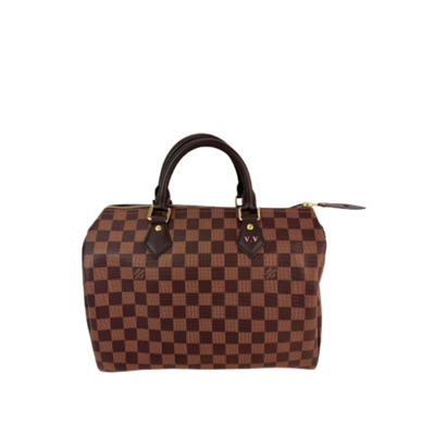 Pre-Owned Brown Canvas Louis Vuitton Speedy