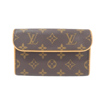 Brown Canvas Louis Vuitton Florentine Pochette