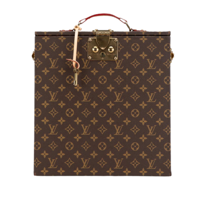 Pre-Owned Brown Canvas Louis Vuitton Briefcase