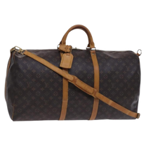 Thumbnail of Brown Canvas Louis Vuitton Keepall - Image 1