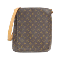 Thumbnail of Pre-Owned Brown Canvas Louis Vuitton Musette Salsa - Image 1