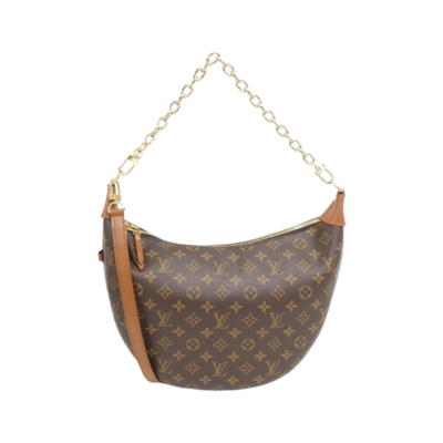 Pre-Owned Brown Canvas Louis Vuitton Shoulder Bags