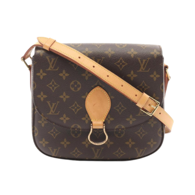 Vintage Brown Canvas Louis Vuitton Crossbody Bag