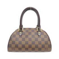 Thumbnail of Pre-Owned Brown Canvas Louis Vuitton Handbag - Image 1
