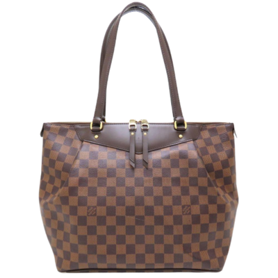 Pre-Owned Brown Canvas Louis Vuitton Shoulder Bags
