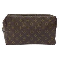 Thumbnail of Brown Canvas Louis Vuitton Trousse Toilette - Image 1