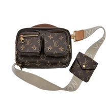 Thumbnail of Vintage Brown Canvas Louis Vuitton Crossbody Bag - Image 1