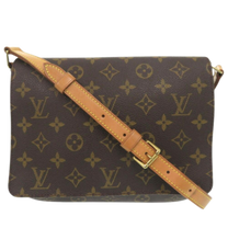 Thumbnail of Pre-Owned Brown Canvas Louis Vuitton Musette Tango - Image 1