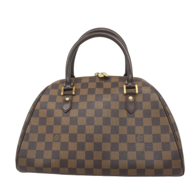 Pre-Owned Brown Canvas Louis Vuitton Riviera