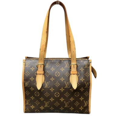Vintage Brown Canvas Louis Vuitton Popincourt