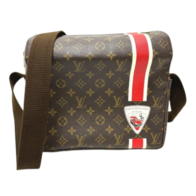 Brown Canvas Louis Vuitton Shoulder Bags