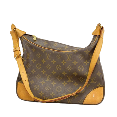 Brown Canvas Louis Vuitton Shoulder Bags