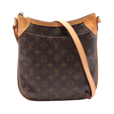 Pre-Owned Brown Canvas Louis Vuitton Crossbody Bag