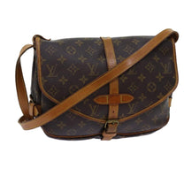 Thumbnail of Vintage Brown Canvas Louis Vuitton Saumur - Image 1