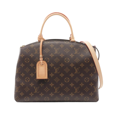 Brown Canvas Louis Vuitton Handbag