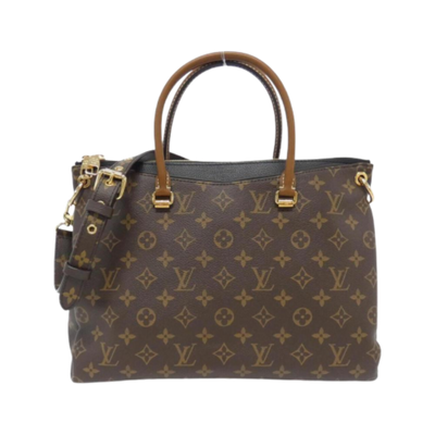 Pre-Owned Brown Canvas Louis Vuitton Pallas